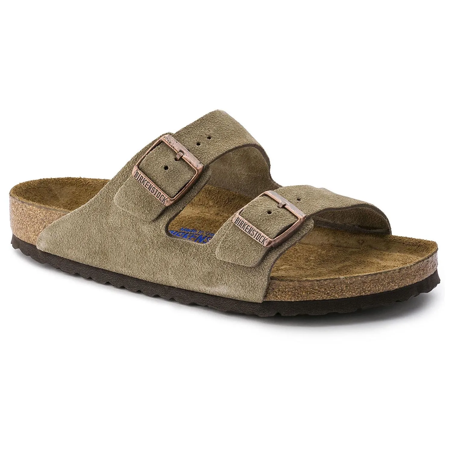 Arizona - Suede Leather - Soft Footbed - Regular Fit