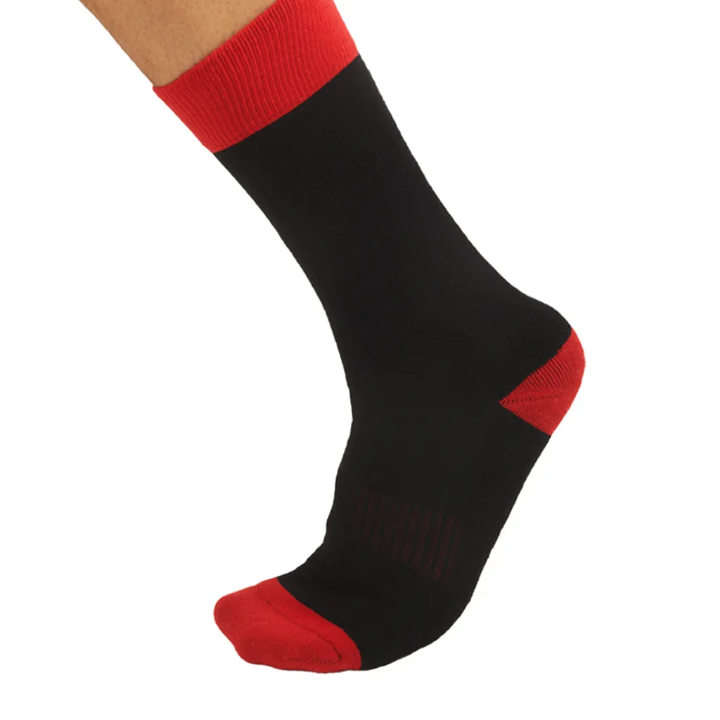 Black Serious Socks