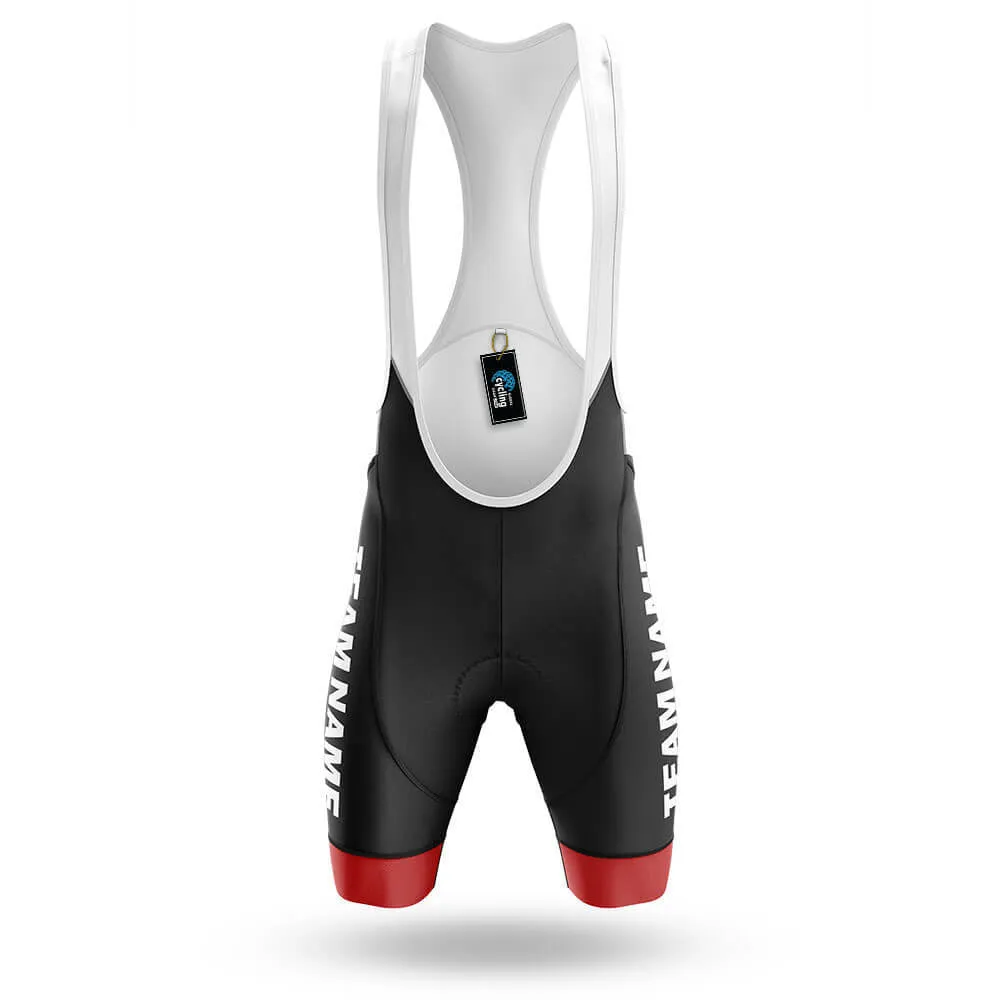 Custom Team Name M5 Red - Men's Cycling Kit