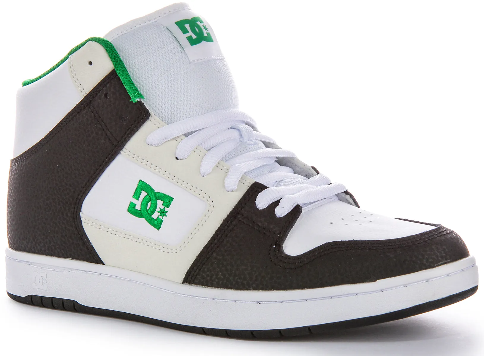 Dc Shoes Manteca 4 Hi In Black White For Men
