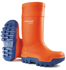 Dunlop Purofort Thermo  Full Safety Wellington Orange