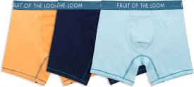 Fruit of the Loom Men's Getaway Boxer Briefs, Lightweight Breathable Fabric, Quick Dry & Odor Control