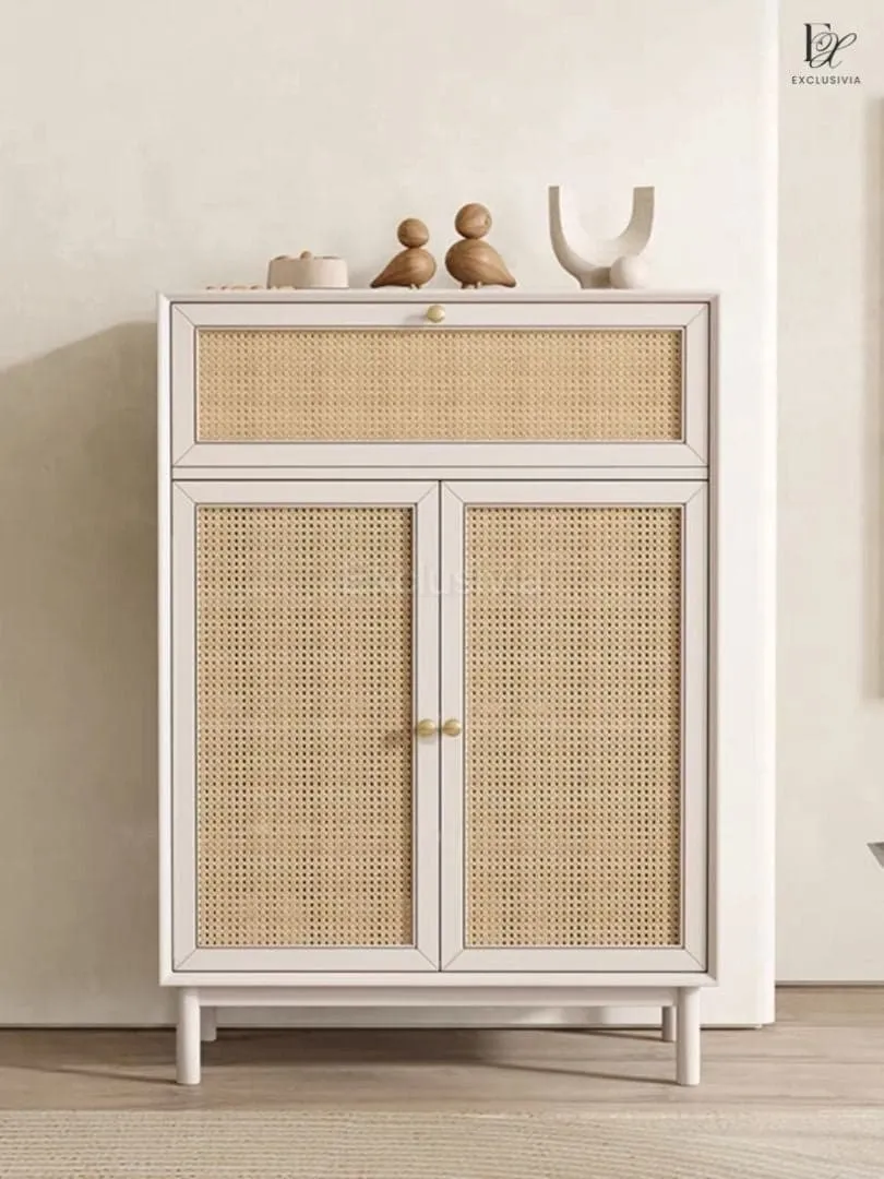 GORD Rattan Shoe Cabinet Sideboard