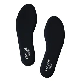 LTOHOE Memory Foam Insoles for Replacement Shoe Inserts for Work Boot Women Color Black,Blue,Grey,Navy,Pink  Men Color Pink,Blue,Grey,Navy,Orange