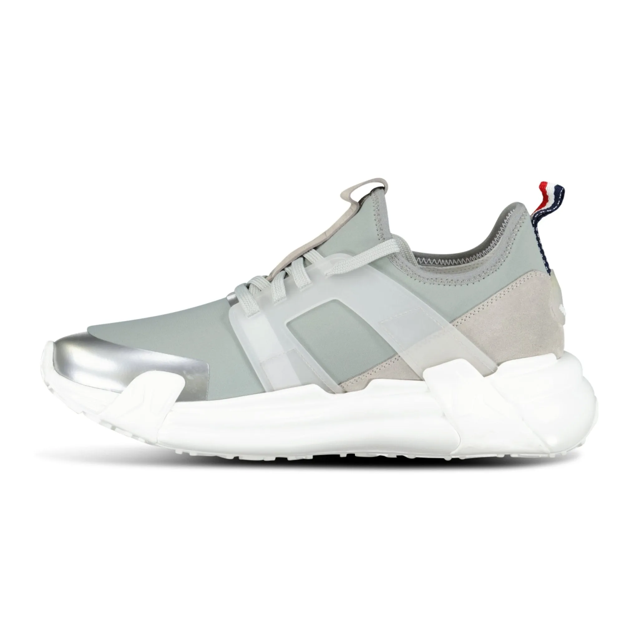 MONCLER LUNAROVE TRAINERS GREY / SILVER