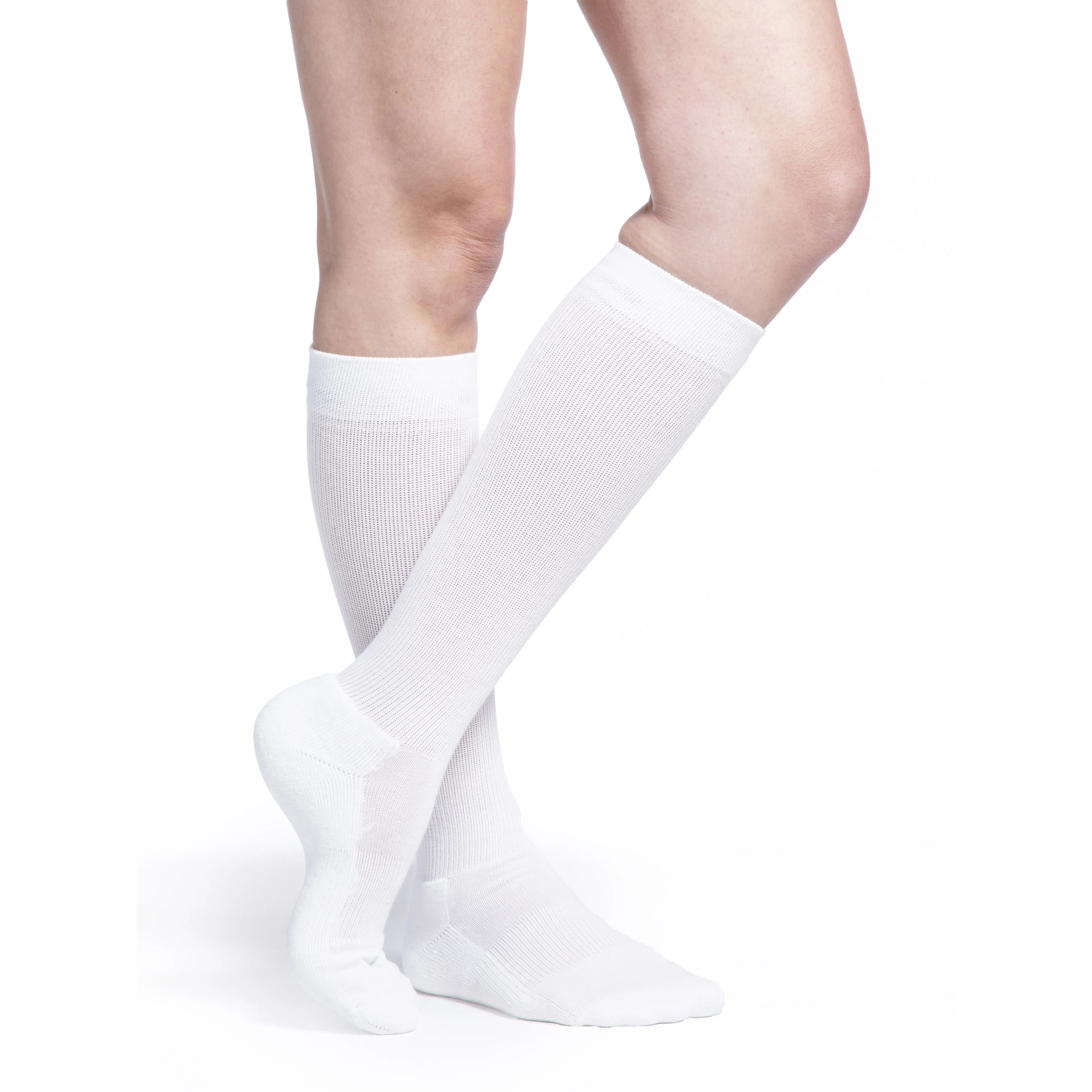 Sigvaris Cushioned Cotton Women's Knee High 20-30 mmHg