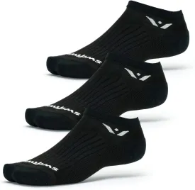 Swiftwick - PERFORMANCE No Show (3 Pairs) Running & Golf Socks, Cushioned No-Show